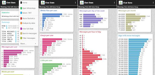 Thumbnail Chat Stats for WhatsApp