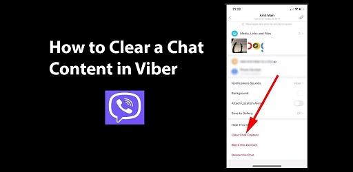 How to Clear Chat in Viber