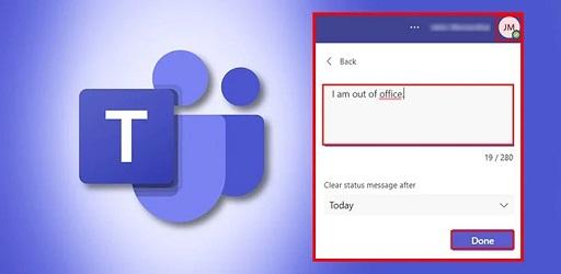 How to set OOO in Teams Mobile App