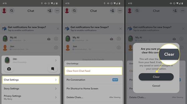 How to Delete My AI in Snapchat