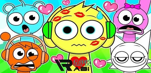 Thumbnail Sprunki Kissing