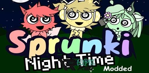 Thumbnail Sprunki Night Time