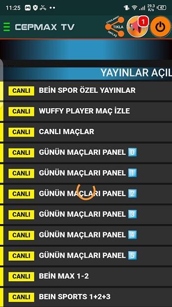 cep tv iphone