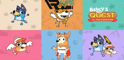 Thumbnail Bluey's Quest for The Gold Pen