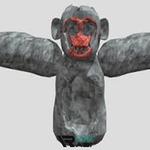 Icon Scary Baboon