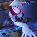 Icon Spider Gwen In Locker Room
