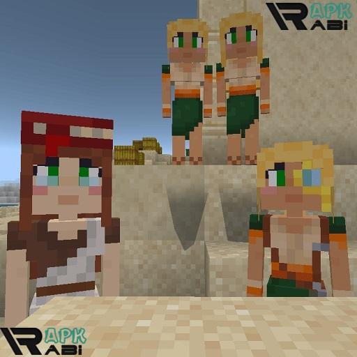 MCPE Mob Girls