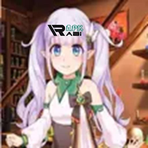 Fantasy World with Elf Girl Kingdom
