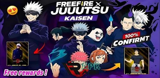 Thumbnail Free Fire MAX x JUJUTSU KAISEN